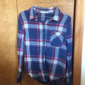 Flannel Shirt, Size Medium
